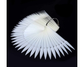 Nails Tip Natural Sample - Pointed 40pcs
