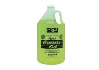 Cuticle oil Anti-Bacterial Peach- 3.8Liter/1Gallon 