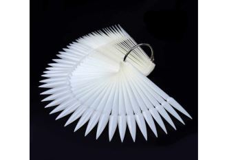Nails Tip Natural Sample - Pointed 40pcs